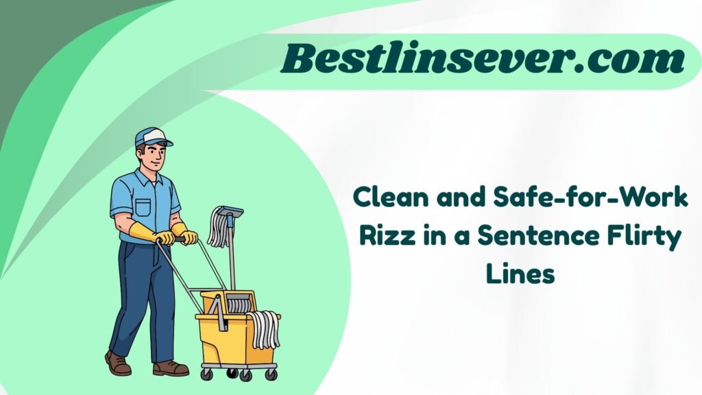 Clean and Safe-for-Work Rizz in a Sentence Flirty Lines
