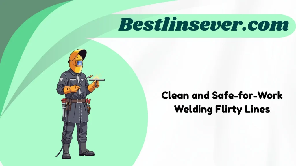 Clean and Safe-for-Work Welding Flirty Lines
