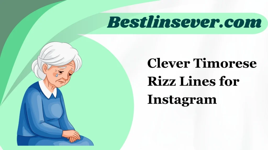 Clever Timorese Rizz Lines for Instagram