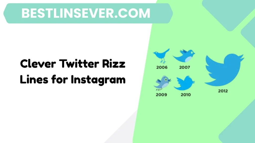 Clever Twitter Rizz Lines for Instagram