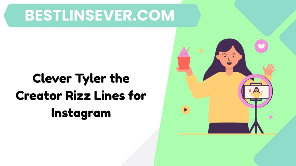 Clever Tyler the Creator Rizz Lines for Instagram