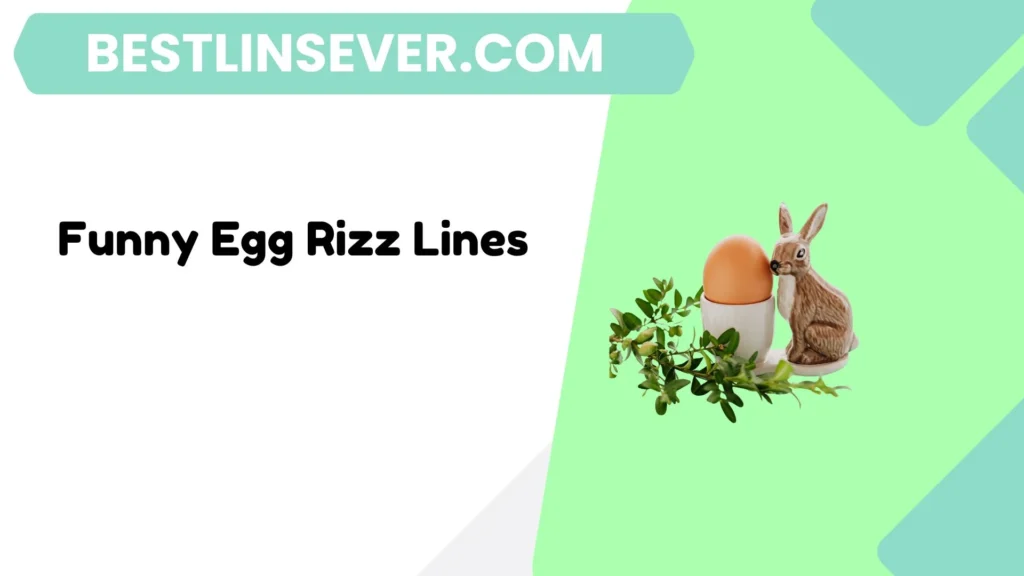 Funny Egg Rizz Lines