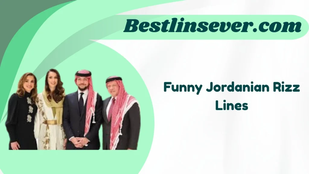 Funny Jordanian Rizz Lines