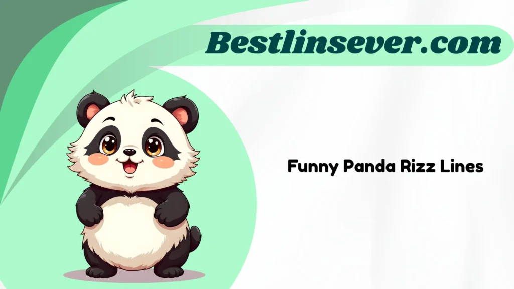 Funny Panda Rizz Lines