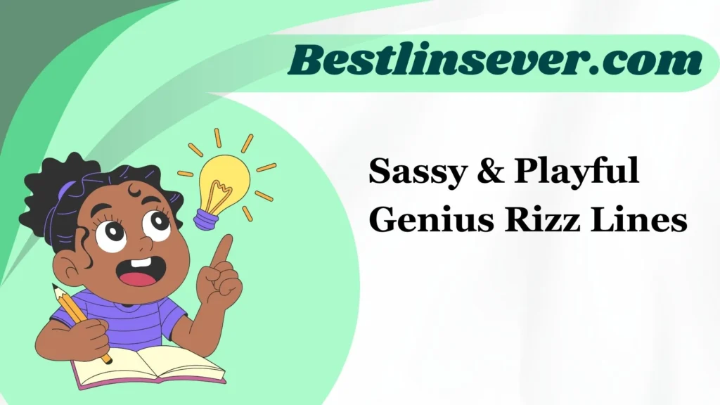 Sassy & Playful Genius Rizz Lines