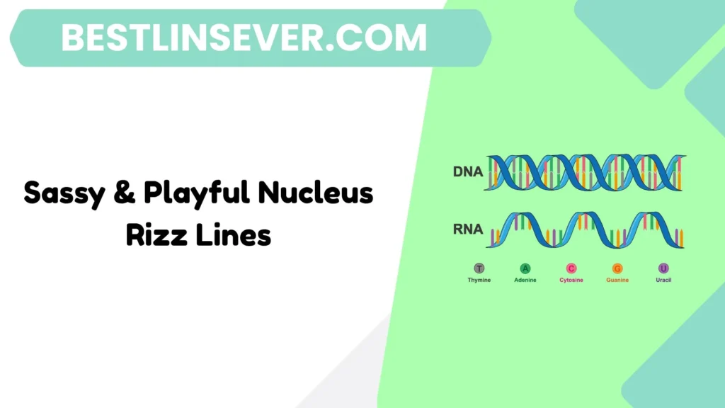 Sassy & Playful Nucleus Rizz Lines