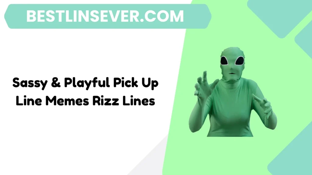 Sassy & Playful Pick Up Line Memes Rizz Lines