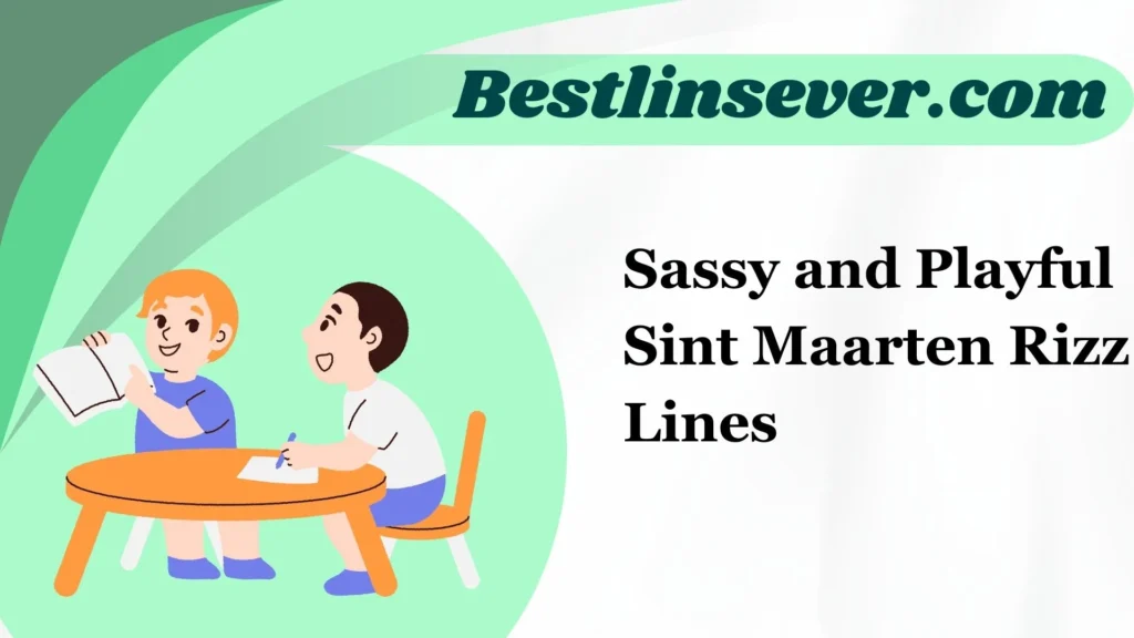 Sassy and Playful Sint Maarten Rizz Lines