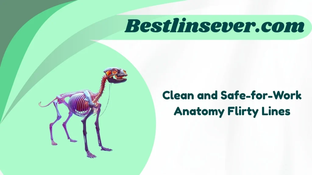 Clean and Safe-for-Work Anatomy Flirty Lines