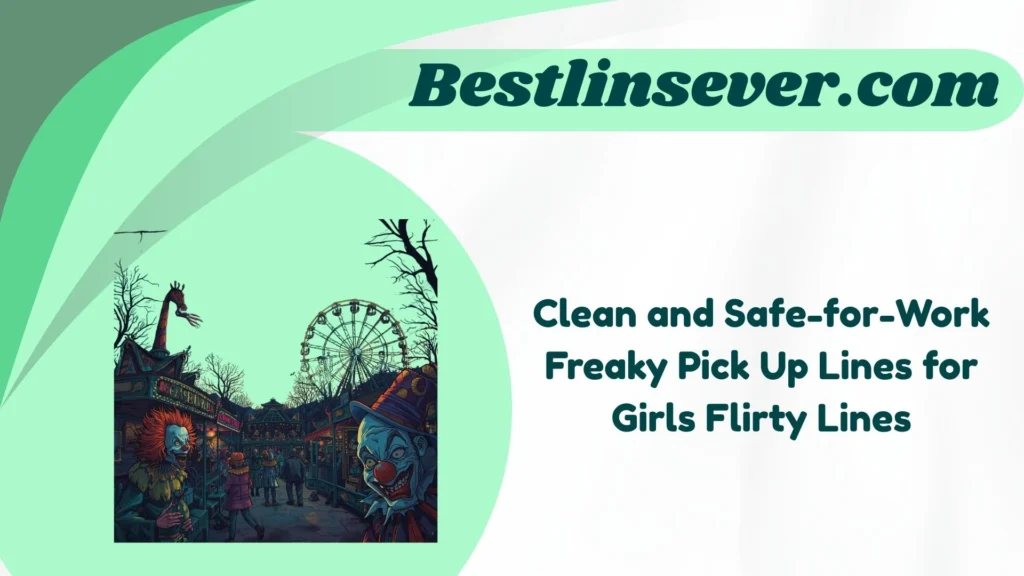 Clean and Safe-for-Work Freaky Pick Up Lines for Girls Flirty Lines