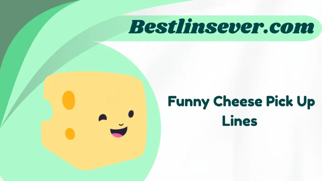 Funny Cheese Pick Up Lines