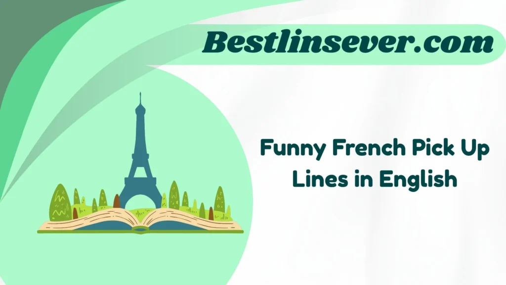 Funny French Pick Up Lines in English