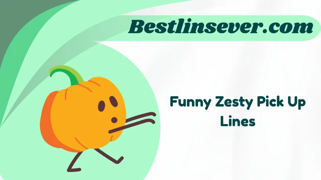 Funny Zesty Pick Up Lines