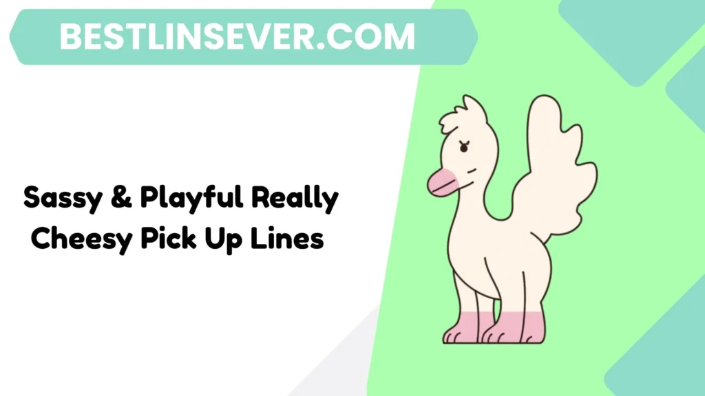 Sassy & Playful Really Cheesy Pick Up Lines
