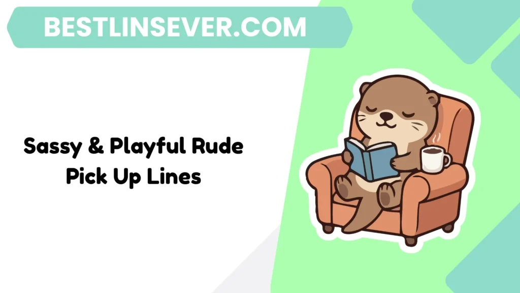 Sassy & Playful Rude Pick Up Lines
