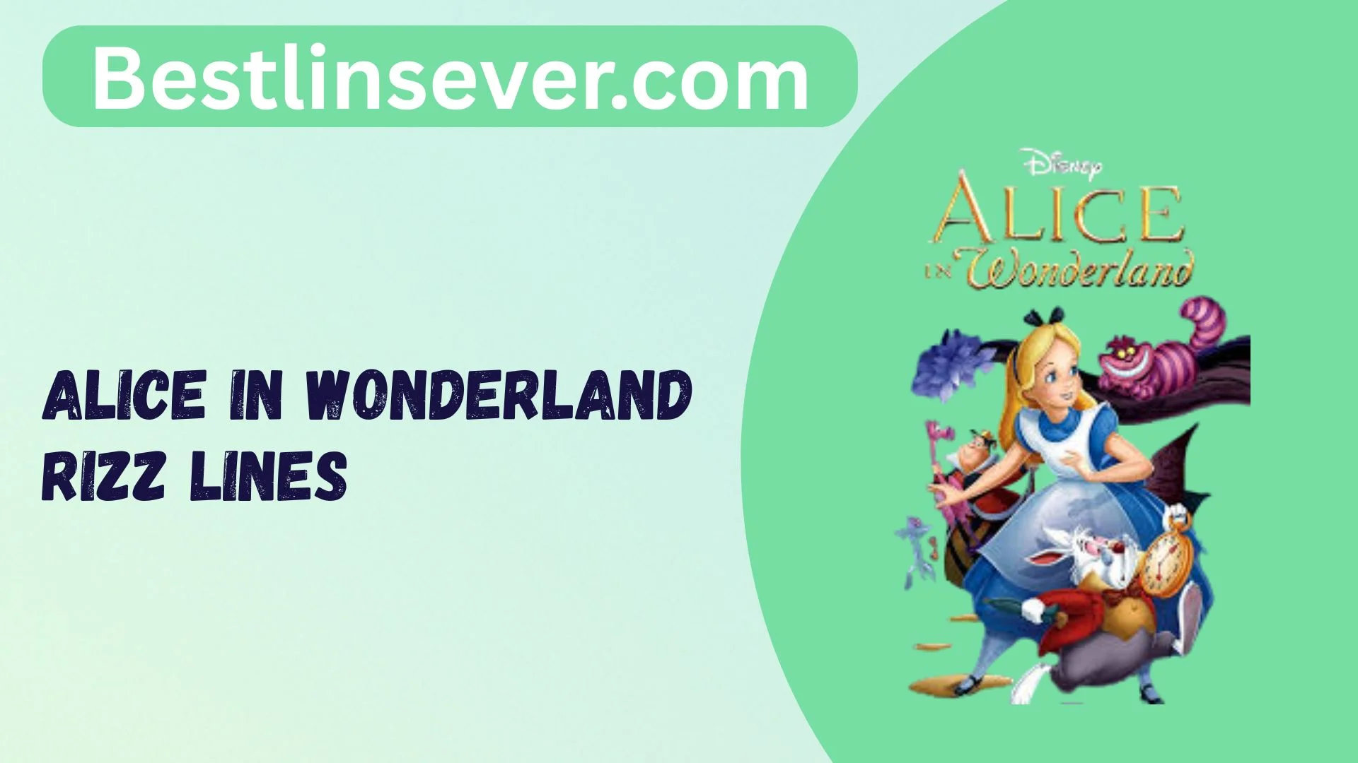 Alice in Wonderland Rizz Lines